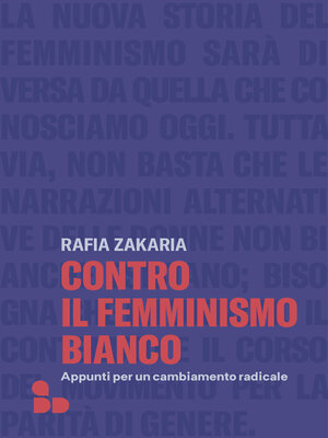 cover image of Contro il femminismo bianco